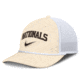 Nike Washington Nationals Rise Nike Mens Dri-FIT MLB Trucker Adjustable Hat in White NB640HNAWTL-USE, White, M/L, male, 1016048608-00199137678173