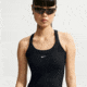 Nike Womens Nike Sportswear Chill Knit Tight Mini-Rib Tank Top in Black IM8383-010, Black, XS, female, 1015940074-00198961011231