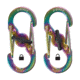 Nite Ize BigFoot Locker KeyRack Stainless Steel, Spectrum, KLKBF-07-R3