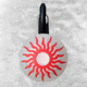 Nite Ize ClipLit Designs - Red Sun/White NCLS02-03-10SU