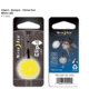 Nite Ize ClipLit Designs - Yellow Sun/White NCLS02-03-16SU