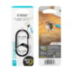 Nite Ize G-Series Dual Chamber Carabiner, Black, #3, GS3-01-R6