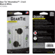Nite Ize Gear Tie Mountables - 2in, Black/White GTU2-M1-2R7