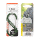 Nite Ize S-Biner Aluminum Dual Carabiner, Olive, #4, SBA4-08-R6