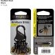 Nite Ize S-Biner KeyRack Steel - Black KRS-03-01