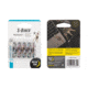 Nite Ize S-Biner MicroLock Stainless - 5 Pack, Spectrum, Micro, LSBM-07-5R7