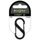 Nite Ize S-Biner Plastic Clip, SIze 2, Black/Black Gates SBP2-03-01BG