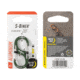 Nite Ize S-Biner SlideLock Aluminum, Olive, #2, LSBA2-08-R6