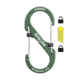 Nite Ize S-Biner SlideLock Aluminum, Olive, #4, LSBA4-08-R6