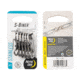 Nite Ize S-Biner Stainless Steel Dual Carabiner #1 - 6 Pack - Stainless, Stainless Steel, #1-6, SB1-11-6R3
