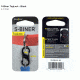 Nite Ize S-Biner TagLock,Black PLSBM-01-R3