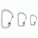Nite Ize SlideLock Carabiner Set, Stainless CSLC-11-R6