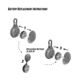 Nite Ize SpotLit Collar Light, Disc-O PSLG-07-R6