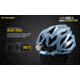 Nitecore Bike Mount and Helmet Strap for HU60, Black, 6952506494606