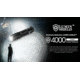 Nitecore EDC33 USB-C 4000 Lumens Rechargeable EDC Flashlight, Black, 6952506408085
