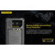 Nitecore FX1 Digital USB Travel Battery Charger for Fujifilm NP-W126 and NP-W126S Batteries, Black, 6952506492657