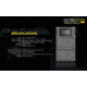 Nitecore FX2 PRO Dual Slot USB Digital Charger for Fujifilm NP-T125 Camera Batteries, Black, 6952506492893