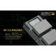 Nitecore FX2 PRO Dual Slot USB Digital Charger for Fujifilm NP-T125 Camera Batteries, Black, 6952506492893