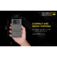 Nitecore FX2 PRO Dual Slot USB Digital Charger for Fujifilm NP-T125 Camera Batteries, Black, 6952506492893