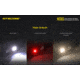 Nitecore HC65M NVG Mountable Rechargeable Headlamp with Red Light, Black, 6952506405763