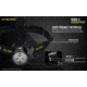 Nitecore HU60 1600 Lumen Focusable Rechargeable Headlamp, Black, 6952506406104