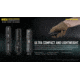 Nitecore MH10S 1800 Lumen USB-C Rechargeable Flashlight, Black, 6952506406470