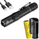 USED, Nitecore MH12 v2 CREE XP-L2 V6 LED USB-C Rechargeable Flashlight w/5000mAh Battery, 21700, White, 1200 Lumens, Black, 6952506405985