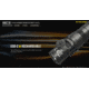 Nitecore MH12S 1800 Lumen Rechargeable Flashlight with a TIKI UV Keychain Light, Black, 6952506406999