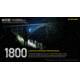 Nitecore MH12SE Rechargeable Flashlight, White LED, 1800 Lumen, USB-C, Black, FL-NITE-MH12SE