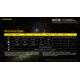 Nitecore MH12SE Rechargeable Flashlight, White LED, 1800 Lumen, USB-C, Black, FL-NITE-MH12SE