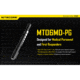 Nitecore MT06MD 180 Lumen Nichia 219B 2xAAA LED Penlight, Pupil Gauge, Black, 6952506404582