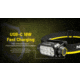 Nitecore HC75 UHE USB-C Rechargeable 3000 Lumens LED Zoomable Headlamp
