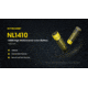 Nitecore NL1410 1000mAh Rechargeable 14500 Battery, Black/Yellow, 6952506496334
