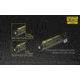 Nitecore NL1826R 2600mAh USB Rechargeable 18650 Li-ion Battery, Yellow, 6952506492299