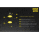 Nitecore NL1826R 2600mAh USB Rechargeable 18650 Li-ion Battery, Yellow, 6952506492299