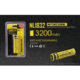 Nitecore NL1832 3200mAh Rechargeable 18650 Battery, Yellow, 6952506491490