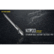 Nitecore NTP30 Titanium Bidirectional Bolt Action Tactical Pen, Silver, 6952506492879