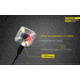 Nitecore NU05 White &amp; Red USB Rechargeable Emergency Signal Light, Black, 6952506403837