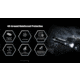 Nitecore P17iX Compact 5000 Lumen 21700 I-Series Rechargeable Li-Ion LED Tactical Flashlight w/ Customizable Controls
