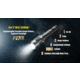Nitecore P27iX 5000 Lumen 21700 Li-Ion Rechargeable LED Customizable Tactical Flashlight w/ Multi-Beam Modes