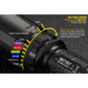 Nitecore SRT7GT 1 x 18650/ 2 x CR123A/ RCR123A/ 16340 CREE XP-L HI V3 LED SmartRing Tactical Flashlight, 1000 Lumens, Black, SRT7GT