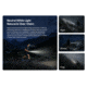 Nitecore TrailSight 1200 Lumens 18650 Rechargeable Li-Ion LED Waist-Level Trail Running Flashlight