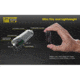 Nitecore TUBE v2.0 55 Lumen USB Rechargeable Keychain Flashlight, Black, 6952506405350
