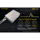 Nitecore UA66Q 6-Port 68W Quick Charge QC 3.0 2.0 USB Power Adapter, Silver, 6952506493081
