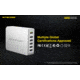 Nitecore UA66Q 6-Port 68W Quick Charge QC 3.0 2.0 USB Power Adapter, Silver, 6952506493081