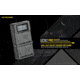 Nitecore UCN2 Pro Dual-Slot Fast Digital USB Charger for Canon LP-E6N Camera Batteries, Black, 6952506492855