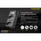 Nitecore UCN4 PRO Dual-Slot USB QuickCharge 2.0 Charger for Canon LP-E4 &amp; LP-E4N Camera Batteries, Black, 6952506493050