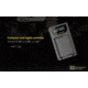 Nitecore ULQ Leica Digital USB Battery Charger for BP-DC12 Camera Batteries, Black, 6952506491827