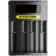 Nitecore Universal Battery Charger, Ci4, Four-Slot, Black, 6952506495368
