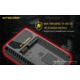 Nitecore UNK1 Nikon Camera Battery Charger for EN-EL14, EN-EL14a and EN-EL15 Batteries, Black, 6952506491780